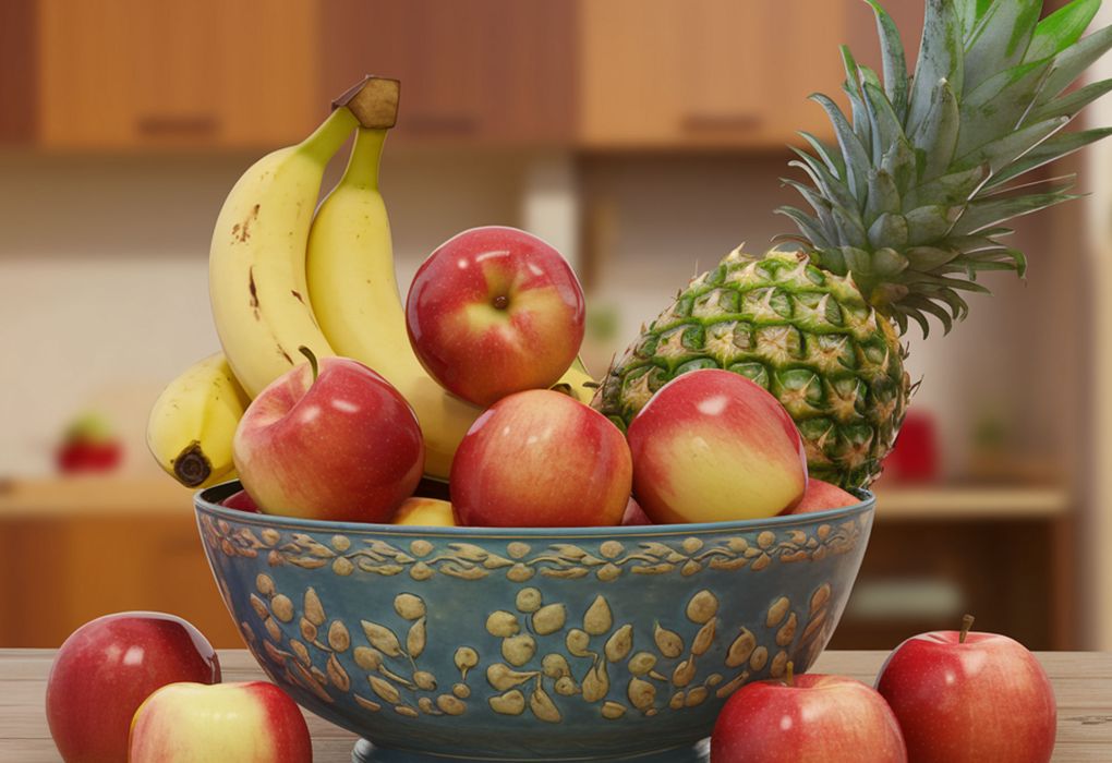 Obst in einer Schale