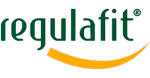 Grünes Regulafit-Logo mit gelben Halbkreis