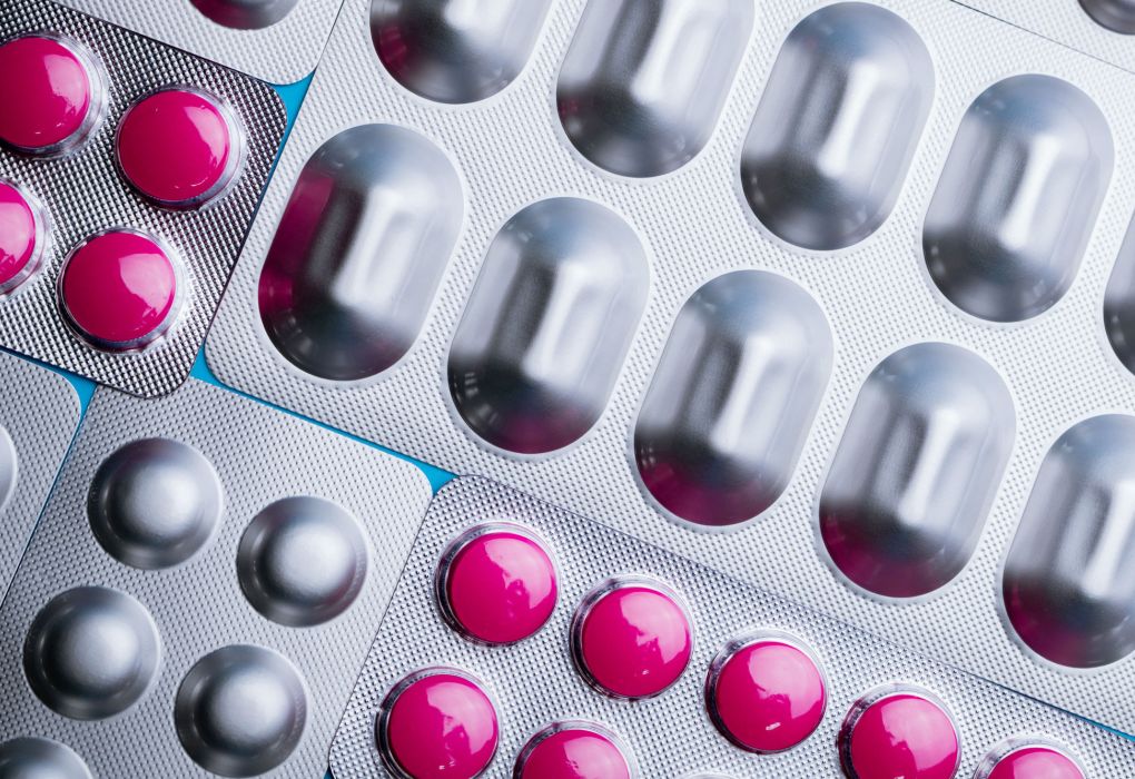 Blisterpackungen mit Medikamenten