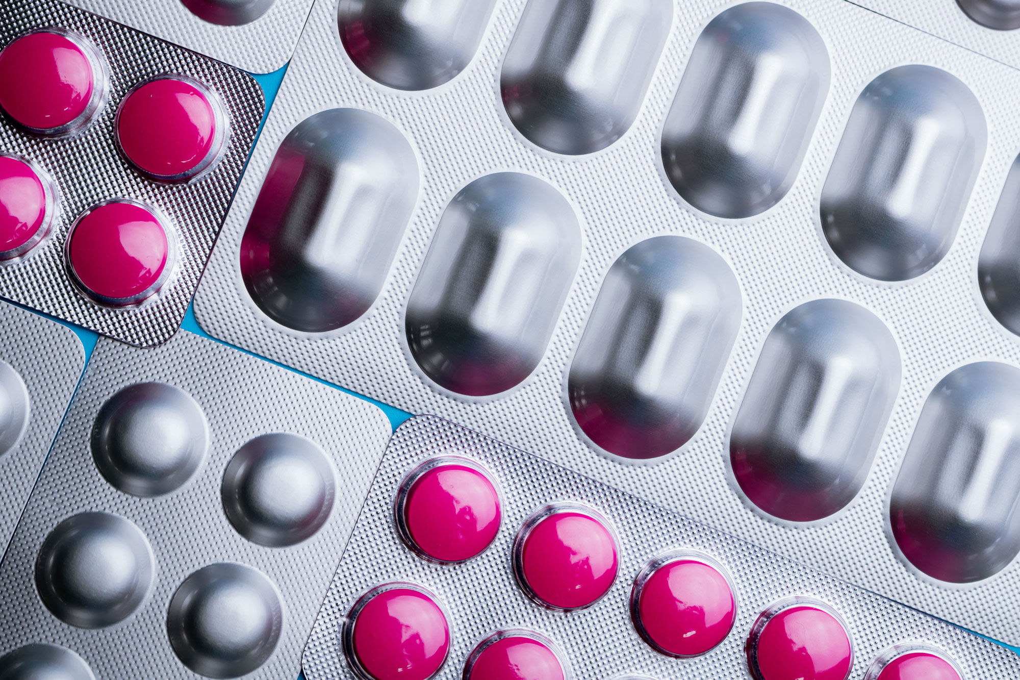Blisterpackungen mit Medikamenten