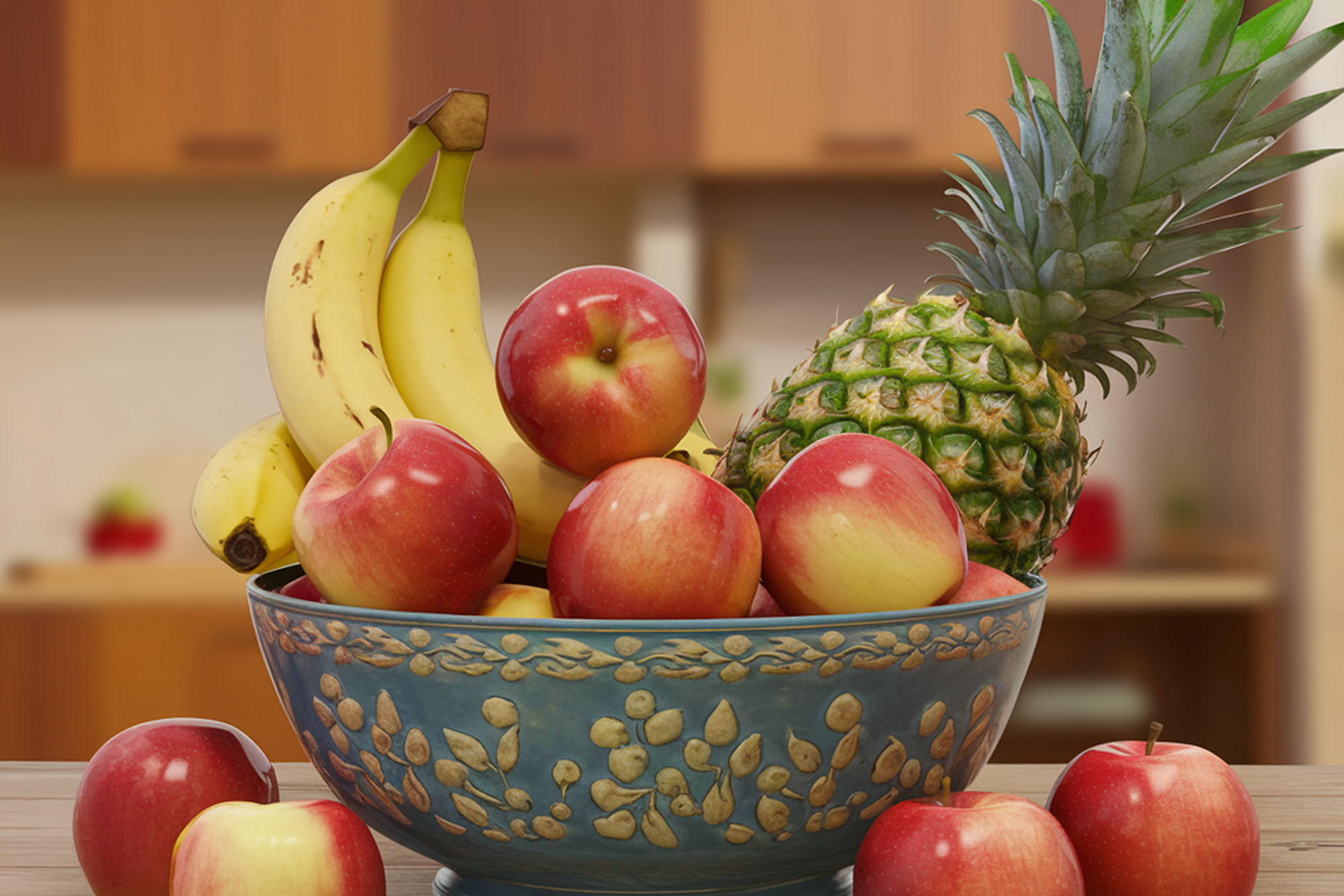 Obst in einer Schale